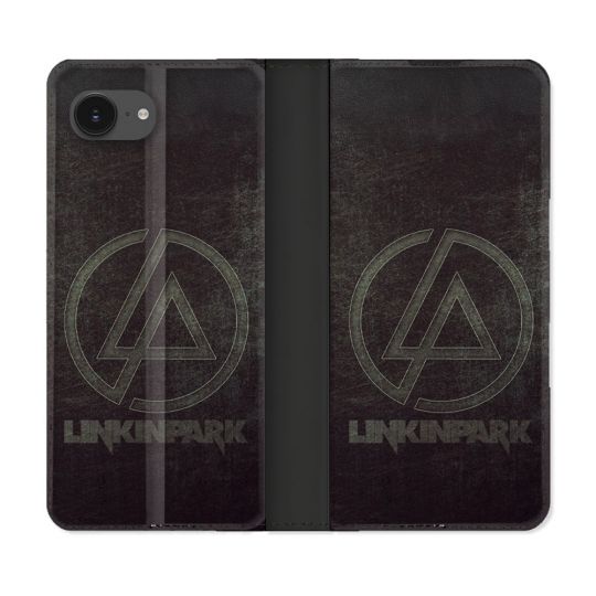 Housse Cuir Portefeuille Pour Iphone 17e Musique Rock Linkin Park