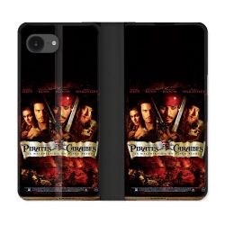 Housse Cuir Portefeuille Pour Iphone 17e Pirate Des Caraibes