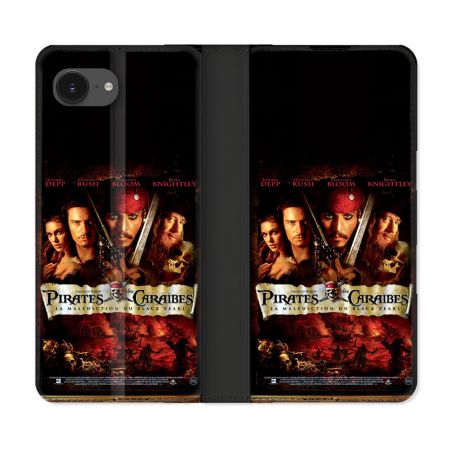 Housse Cuir Portefeuille Pour Iphone 17e Pirate Des Caraibes