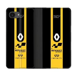 Housse Cuir Portefeuille Pour Iphone 17e Renault