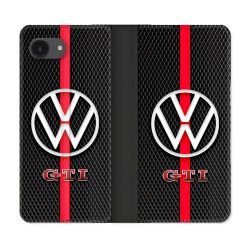 Housse Cuir Portefeuille Pour Iphone 17e Volkwagen Line
