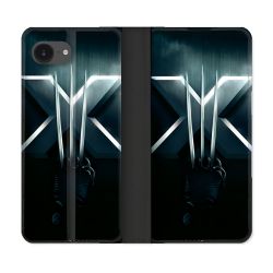 Housse Cuir Portefeuille Pour Iphone 17e Xmen
