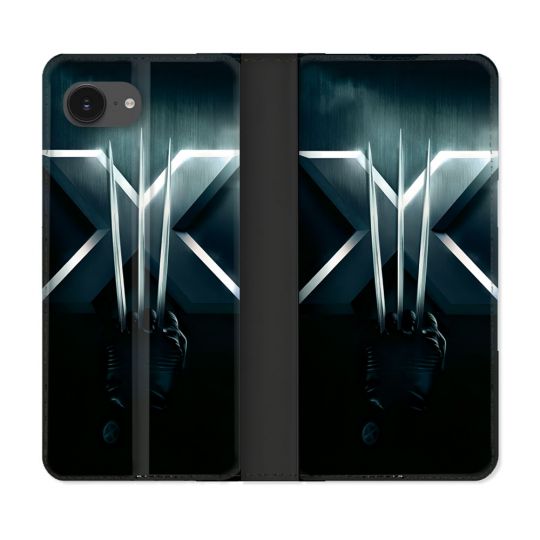 Housse Cuir Portefeuille Pour Iphone 17e Xmen