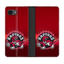 Housse Cuir Portefeuille Pour Iphone 17e Basket Toronto Raptors