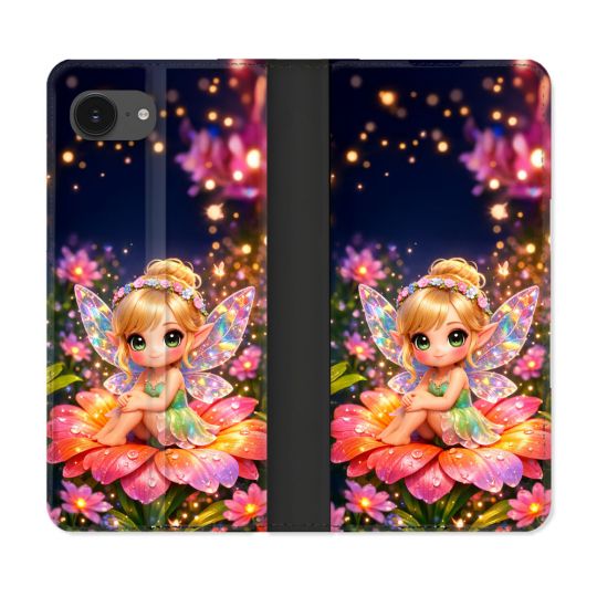 Housse Cuir Portefeuille Pour Iphone 17e Fantastique Fee Kawaii