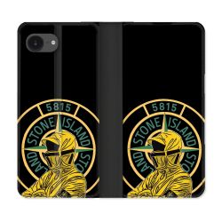 Housse Cuir Portefeuille Pour Iphone 17e Stone Island Color