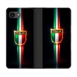 Housse Cuir Portefeuille Pour Iphone 17e Voyage Drapeau Italie 3 2026