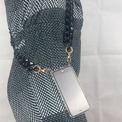 Coque Pour Xiaomi 17 avec Lanière Cordon Anneaux Noir