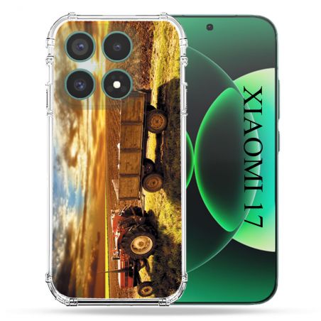 Coque Renforcée Pour Xiaomi 17 Agriculture Tracteur Color