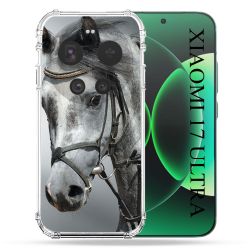 Coque Renforcée Pour Xiaomi 17 Ultra Animal Cheval Blanc