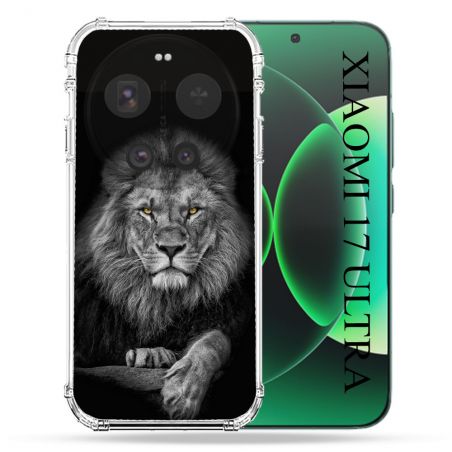 Coque Renforcée Pour Xiaomi 17 Ultra Animal Lion Majestueux