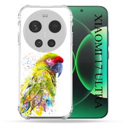 Coque Renforcée Pour Xiaomi 17 Ultra Animal Perroquet Jaune