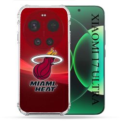 Coque Renforcée Pour Xiaomi 17 Ultra Basket Miami Heat