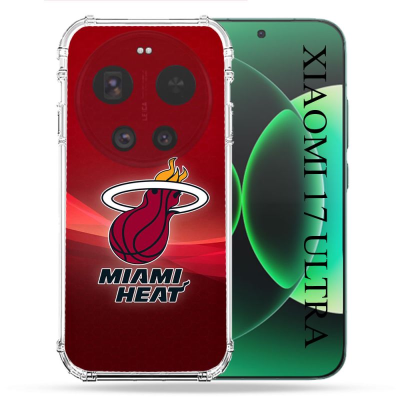 Coque Renforcée Pour Xiaomi 17 Ultra Basket Miami Heat