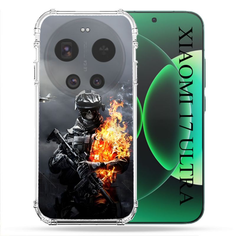 Coque Renforcée Pour Xiaomi 17 Ultra Call Of Duty Squelette