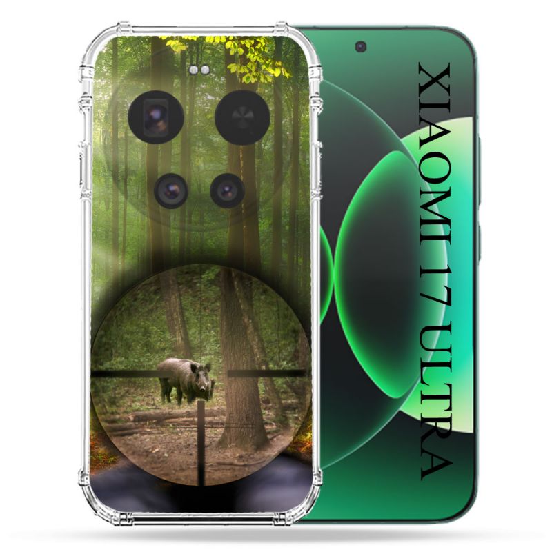 Coque Renforcée Pour Xiaomi 17 Ultra Chasse Sanglier Viseur