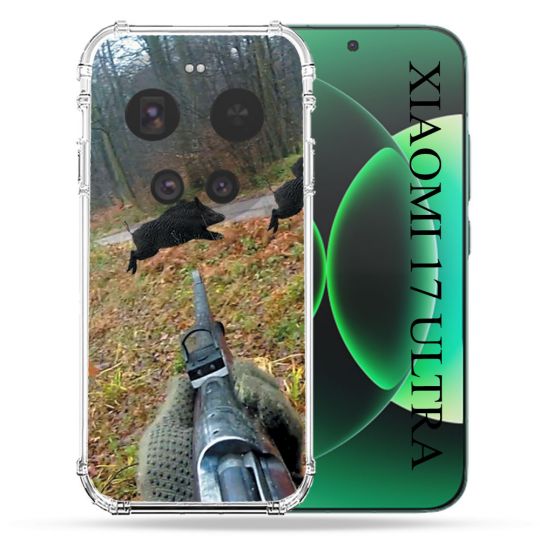 Coque Renforcée Pour Xiaomi 17 Ultra Chasse Vision Tir