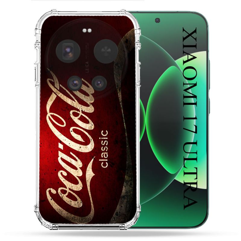 Coque Renforcée Pour Xiaomi 17 Ultra Coca Cola Classique