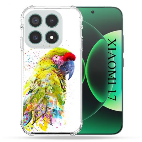Coque Renforcée Pour Xiaomi 17 Animal Perroquet Jaune