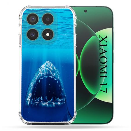 Coque Renforcée Pour Xiaomi 17 Animal Requin Dent