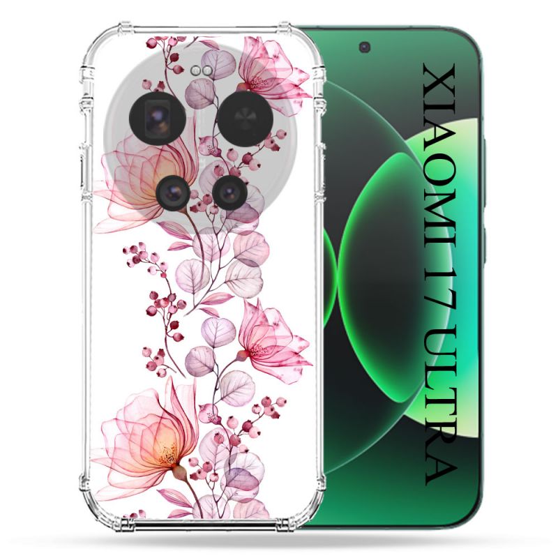 Coque Renforcée Pour Xiaomi 17 Ultra Fleur Eclosion
