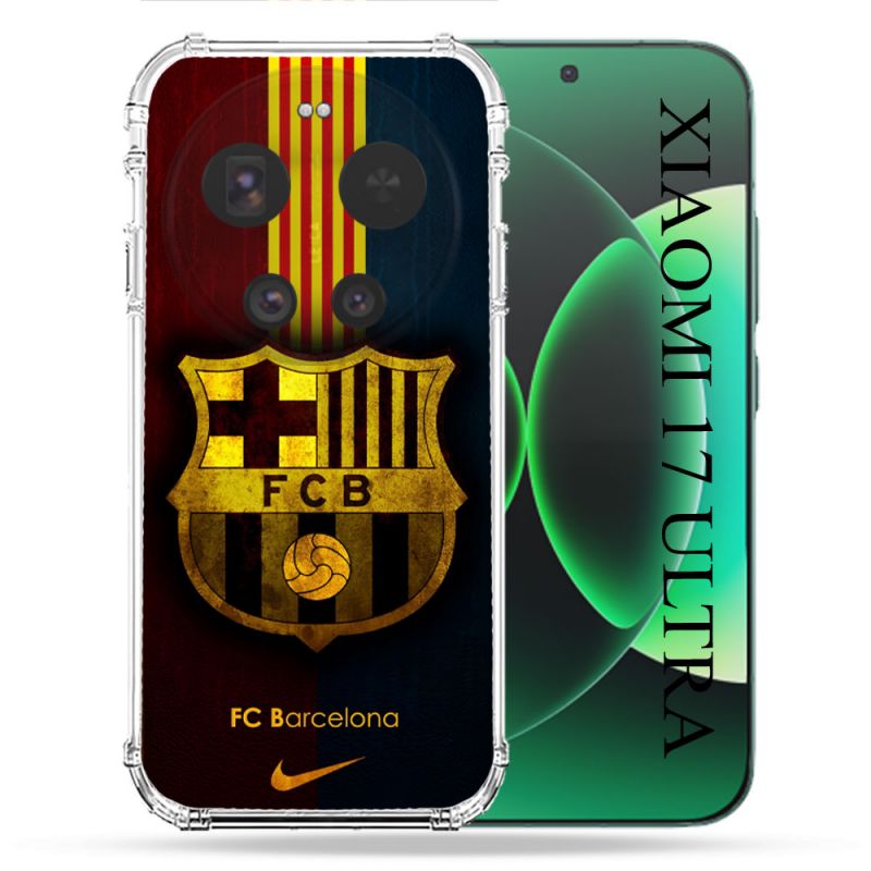 Coque Renforcée Pour Xiaomi 17 Ultra Foot FC Barcelone Vintage