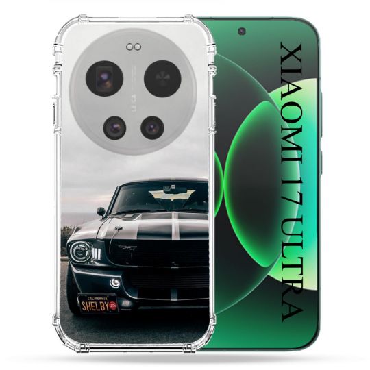Coque Renforcée Pour Xiaomi 17 Ultra Ford Mustang GT500 Vintage