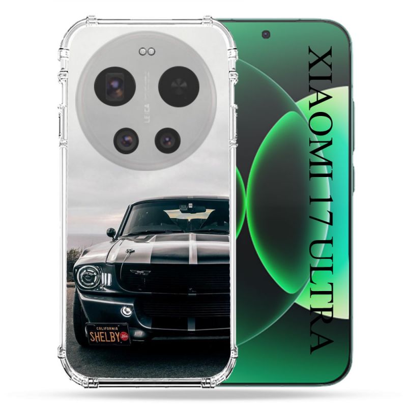 Coque Renforcée Pour Xiaomi 17 Ultra Ford Mustang GT500 Vintage