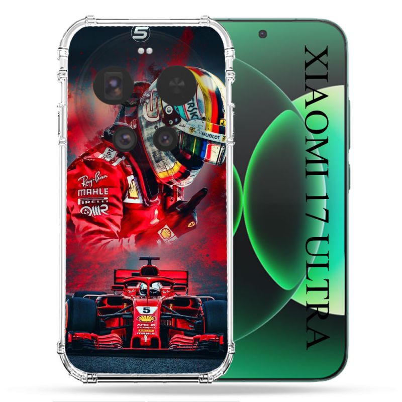 Coque Renforcée Pour Xiaomi 17 Ultra Formule 1 F1 Ferrari