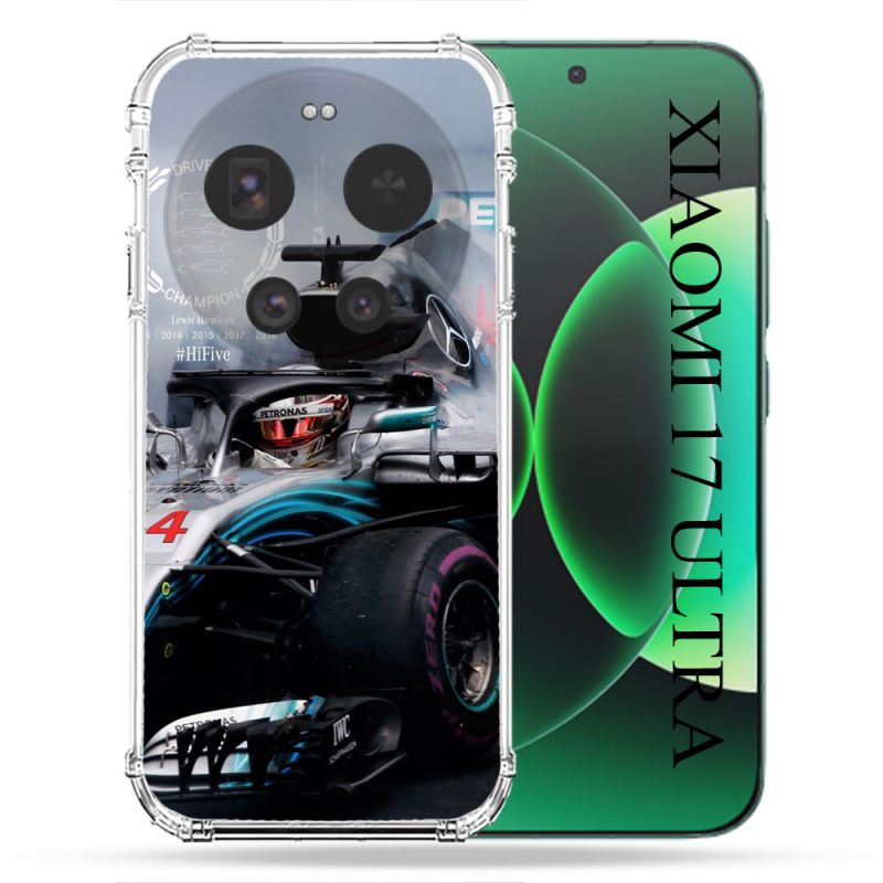 Coque Renforcée Pour Xiaomi 17 Ultra Formule 1 F1 Mercedes Petronas