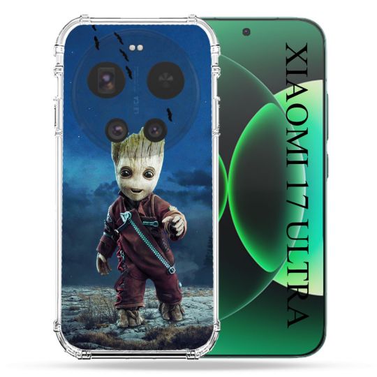 Coque Renforcée Pour Xiaomi 17 Ultra Groot Bleu
