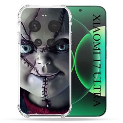 Coque Renforcée Pour Xiaomi 17 Ultra Horreur Chucky Cicatrice