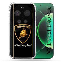Coque Renforcée Pour Xiaomi 17 Ultra Lamborghini Carbone