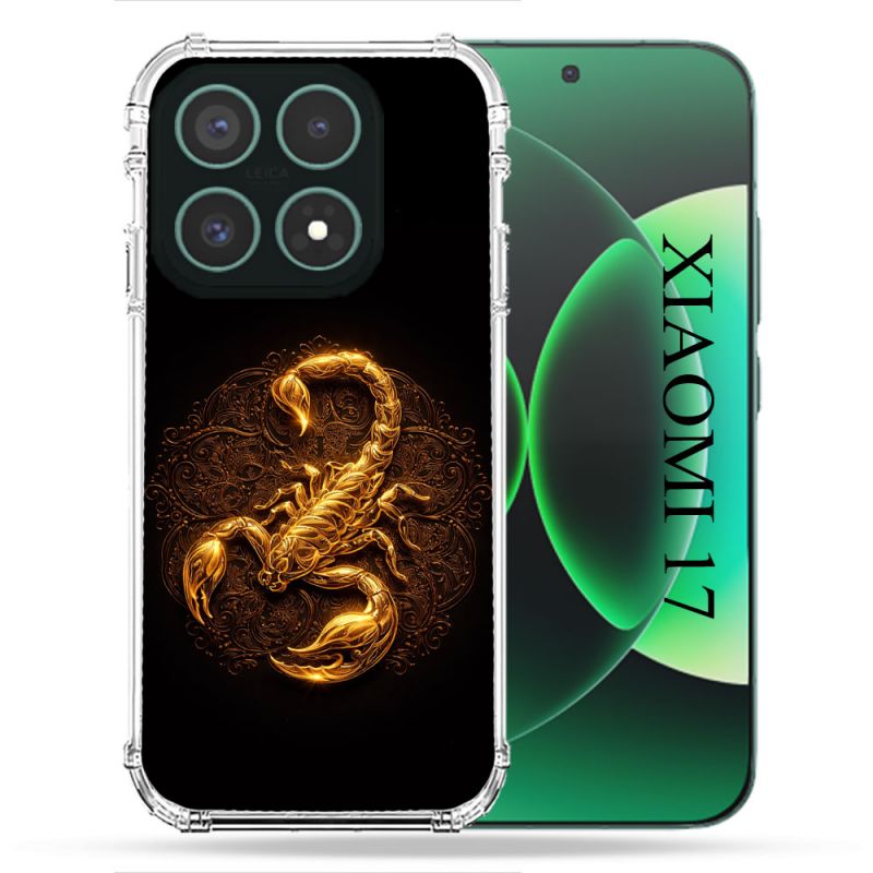 Coque Renforcée Pour Xiaomi 17 Animal Scorpion Fresque 2026