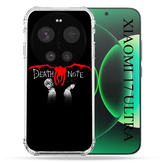 Coque Renforcée Pour Xiaomi 17 Ultra Manga Death Note Noir