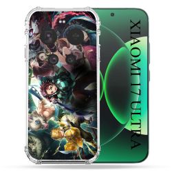 Coque Renforcée Pour Xiaomi 17 Ultra Manga Demon Slayer Groupe