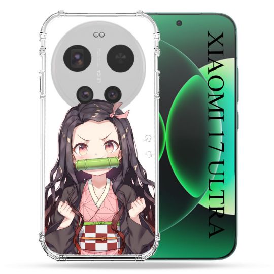 Coque Renforcée Pour Xiaomi 17 Ultra Manga Demon Slayer Nezuko