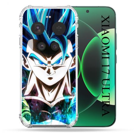 Coque Renforcée Pour Xiaomi 17 Ultra Manga Dragon Ball Gogeta Visage