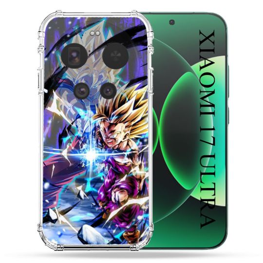 Coque Renforcée Pour Xiaomi 17 Ultra Manga Dragon Ball Sangohan Duo