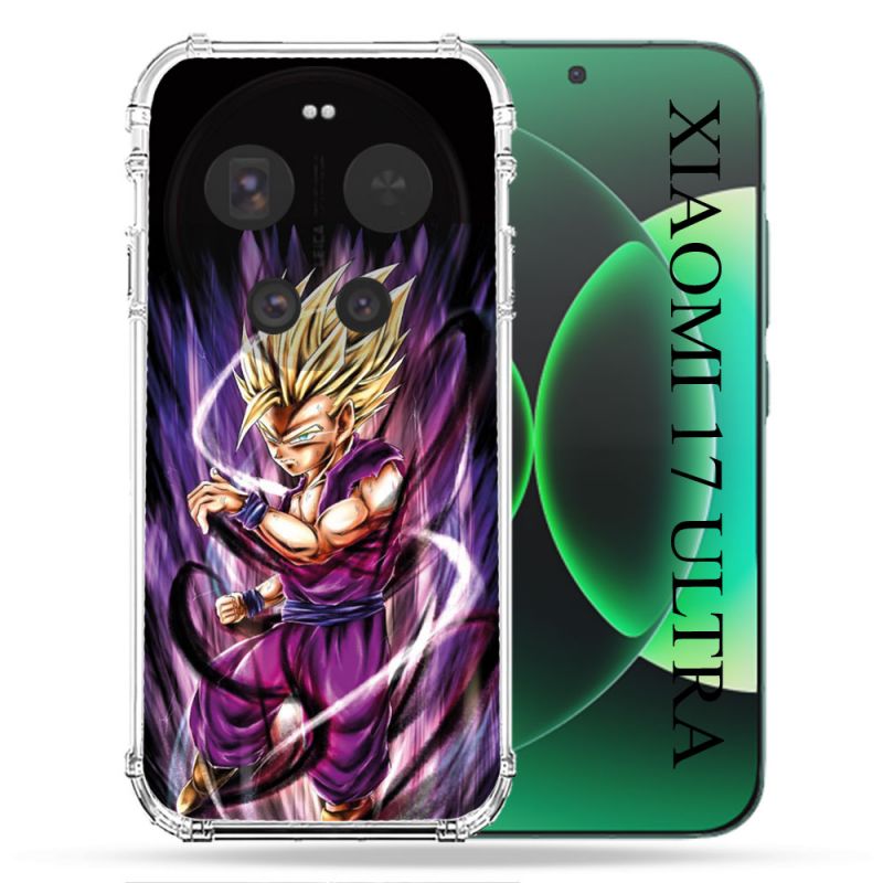 Coque Renforcée Pour Xiaomi 17 Ultra Manga Dragon Ball Sangohan Violet