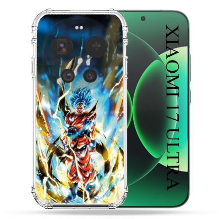 Coque Renforcée Pour Xiaomi 17 Ultra Manga Dragon Ball Sangoku Blanc