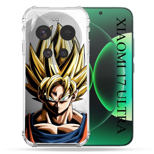 Coque Renforcée Pour Xiaomi 17 Ultra Manga Dragon Ball Sangoku Portrait