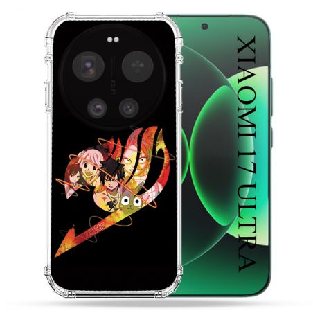 Coque Renforcée Pour Xiaomi 17 Ultra Manga Fairy Tail Logo Noir