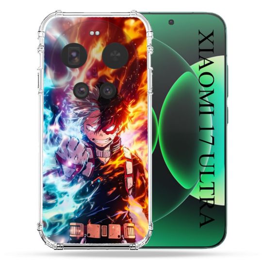 Coque Renforcée Pour Xiaomi 17 Ultra Manga My Hero Academia Shoto Portrait