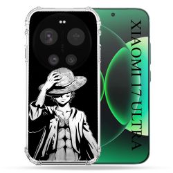 Coque Renforcée Pour Xiaomi 17 Ultra Manga One Piece Luffy Noir