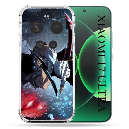 Coque Renforcée Pour Xiaomi 17 Ultra Manga Solo Leveling Sung Epee