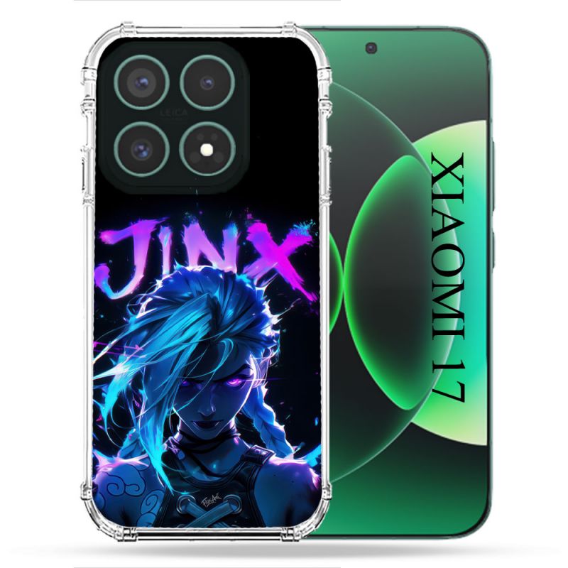 Coque Renforcée Pour Xiaomi 17 Arcane Jinx Night