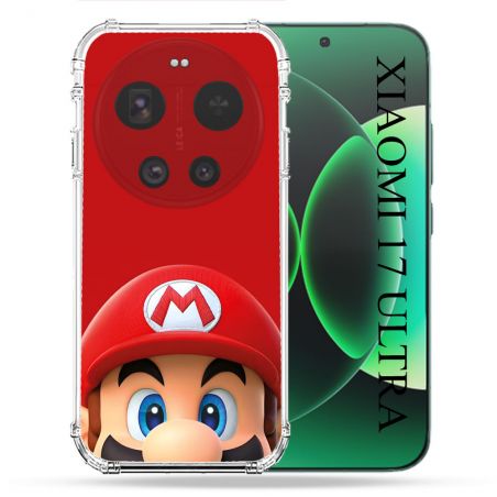 Coque Renforcée Pour Xiaomi 17 Ultra Mario Rouge