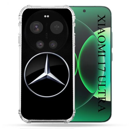 Coque Renforcée Pour Xiaomi 17 Ultra Mercedes Carbone