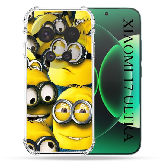 Coque Renforcée Pour Xiaomi 17 Ultra Minions Groupe